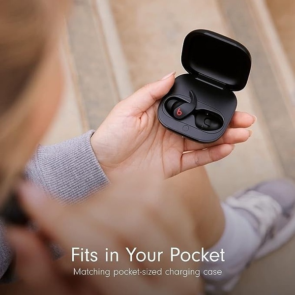 wireless earbuds, true wireless earphones, bluetooth earbuds, in-ear headphones, earbuds with case, sport earbuds, product launch, brand awareness, lifestyle, trustworthy, calm, neutral, black